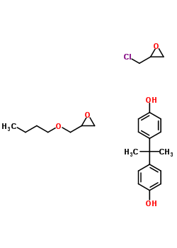 环氧树脂 815结构式_29407-84-9结构式