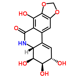 水仙环素结构式_29477-83-6结构式