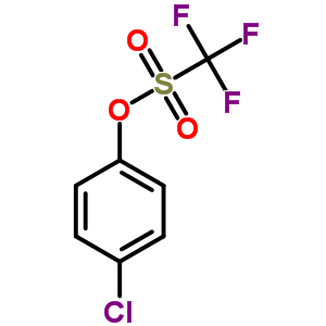 4-Chlorophenyl trifluoromethanesulfonateStructure,29540-84-9Structure 4-Chlorophenyl trifluoromethanesulfonate Structure,29540-84-9Structure
