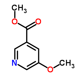 5-甲氧基-3-吡啶羧酸甲酯结构式_29681-46-7结构式