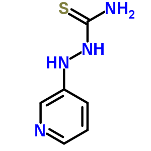 2-(3-吡啶)-肼硫代甲酰胺结构式_29983-17-3结构式