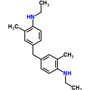 4,4-亚甲基双[n-乙基-2-甲基-苯胺结构式_3003-95-0结构式