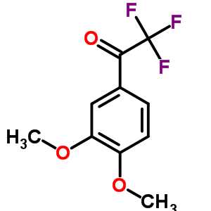 1-(3,4-二甲氧苯基)-2,2,2-三氟乙酮结构式_300374-83-8结构式
