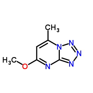 5-甲氧基-7-甲基-四唑并[1,5-a]嘧啶结构式_30152-88-6结构式