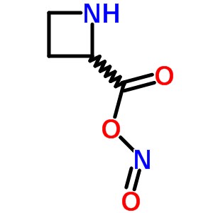 N-亚硝基-l-氮杂丁烷-2-羧酸结构式_30248-47-6结构式