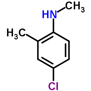 4-氯-n,2-二甲基-苯胺结构式_30273-07-5结构式