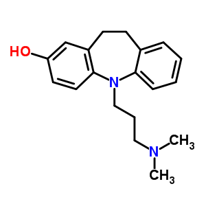 2-羟基丙咪嗪结构式_303-70-8结构式