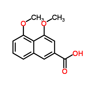 4,5-二甲氧基-2-萘羧酸结构式_303732-56-1结构式