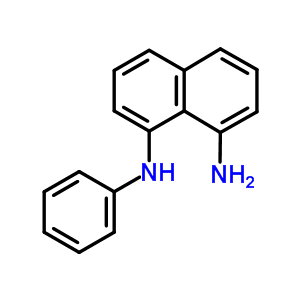 N1-苯基-1,8-萘二胺结构式_30407-81-9结构式