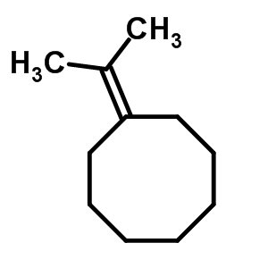异-亚丙基环辛烷结构式_30718-63-9结构式