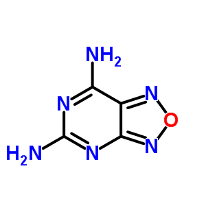 [1,2,5]噁二唑并[3,4-d]嘧啶-5,7-二胺结构式_30745-07-4结构式
