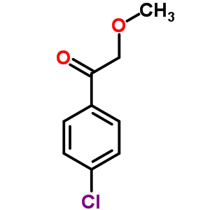 1-(4-氯苯基)-2-甲氧基-乙酮结构式_30780-45-1结构式