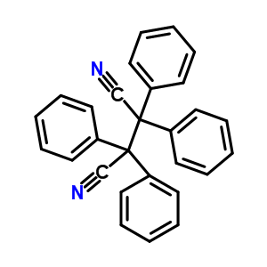 2,2,3,3-四苯基-丁二腈结构式_3122-21-2结构式