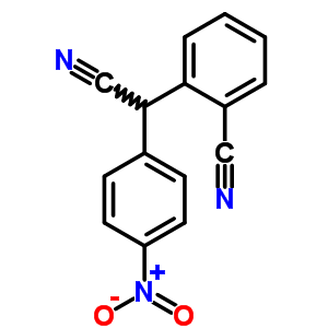 2-氰基-a-(4-硝基苯基)-苯乙腈结构式_31309-64-5结构式