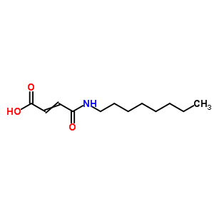 (2Z)-4-(辛基氨基)-4-氧代-2-丁酸结构式_3151-55-1结构式 (2Z)-4-(辛基氨基)-4-氧代-2-丁酸结构式_3151-55-1结构式