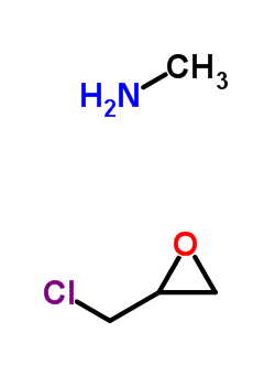 甲胺聚合物与(氯甲基)环氧乙烷结构式_31568-35-1结构式