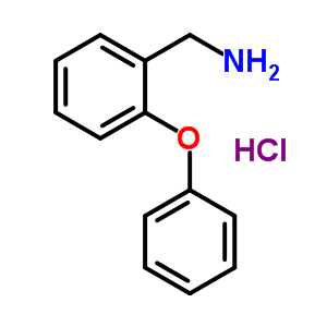 1-(2-苯氧基苯基)甲胺盐酸盐结构式_31963-35-6结构式