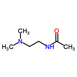n-[2-(二甲基氨基)乙基]-乙酰胺结构式_3197-11-3结构式