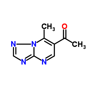 1-(7-甲基 [1,2,4]噻唑并[1,5-A]嘧啶-6-基)-1-乙酮结构式_320416-90-8结构式