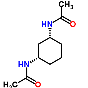 (1R,3S)-1,3-双(乙酰基氨基)环己烷结构式_32189-20-1结构式
