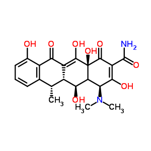 表-多西环素结构式_3219-99-6结构式