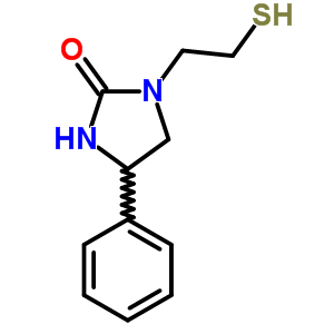 Dl-2-氧代-3-(2-疏基乙基)-5-苯基咪唑啉结构式_32190-33-3结构式