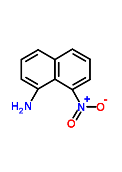 8-硝基萘-1-胺结构式_3229-89-8结构式 8-硝基萘-1-胺结构式_3229-89-8结构式