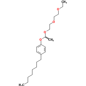 1-[1-[2-(2-乙氧基乙氧基)乙氧基]乙氧基]-4-辛基-苯结构式_32514-70-8结构式