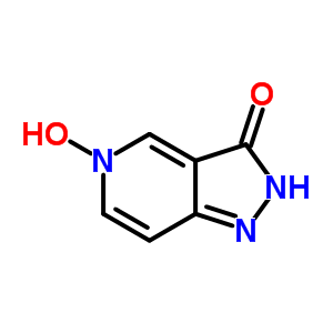 1,2-二氢-3H-吡唑并[4,3-c]吡啶-3-酮 5-氧化物结构式_3268-70-0结构式