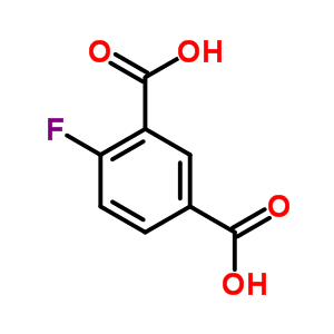4-氟苯-1,3-二羧酸结构式_327-95-7结构式