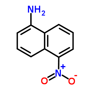 5-硝基-1-萘胺结构式_3272-91-1结构式