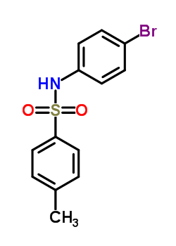 n-(4-溴苯基)-4-甲基-苯磺酰胺结构式_32857-48-0结构式