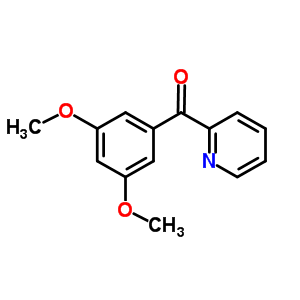 2-(3,5-二甲氧基苯甲酰基)吡啶结构式_32864-08-7结构式