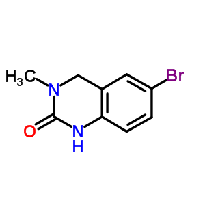 6-溴-3,4-二氢-3-甲基-2(1h)-喹唑啉酮结构式_328956-24-7结构式