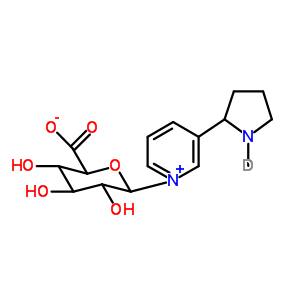 Nicotine-n--glucuronide, methyl-d3Structure,329002-74-6Structure Nicotine-n--glucuronide, methyl-d3 Structure,329002-74-6Structure