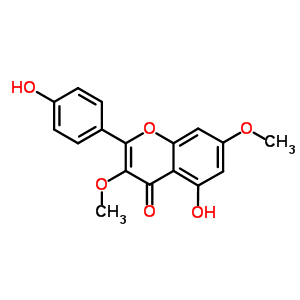 华良姜素结构式_3301-49-3结构式