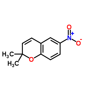 6-硝基-2,2-二甲基色烯结构式_33143-28-1结构式