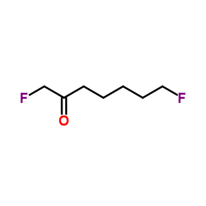 1,7-二氟-2-庚酮结构式_333-06-2结构式 1,7-二氟-2-庚酮结构式_333-06-2结构式