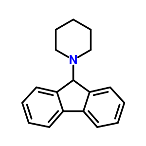 1-(9H-芴-9-基)哌啶结构式_3333-06-0结构式