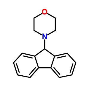 Morpholine,4-(9h-fluoren-9-yl)-Structure,3333-07-1Structure Morpholine,4-(9h-fluoren-9-yl)- Structure,3333-07-1Structure