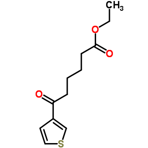 Ethyl 6-oxo-6-(3-thienyl)hexanoateStructure,333355-34-3Structure Ethyl 6-oxo-6-(3-thienyl)hexanoate Structure,333355-34-3Structure