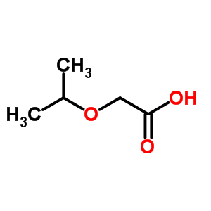 异丙氧基乙酸结构式_33445-07-7结构式