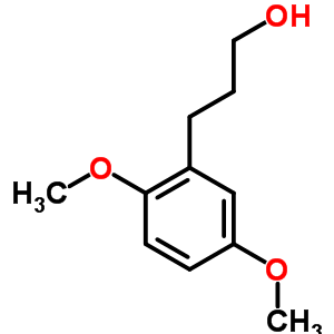 3-(2,5-二甲氧基-苯基)-丙烷-1-醇结构式_33538-81-7结构式
