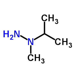 1-甲基-1-(1-甲基乙基)-肼结构式_33668-54-1结构式