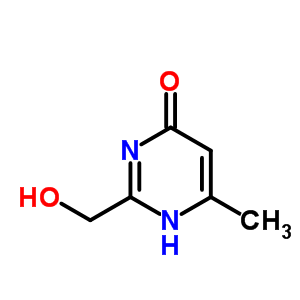 (9ci)-2-(羟基甲基)-6-甲基-4(1H)-嘧啶酮结构式_33796-42-8结构式