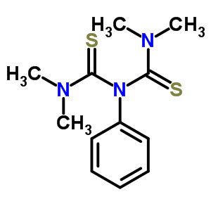 N,N-双((二甲基氨基)硫代羰基)苯胺结构式_33812-14-5结构式