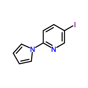 5-碘-2-(1H-吡咯-1-基)吡啶结构式_338748-93-9结构式