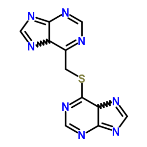6-(5H-嘌呤-6-甲基磺酰基)-5H-嘌呤结构式_3389-38-6结构式