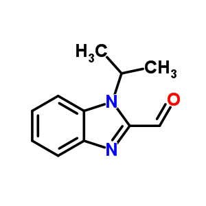 1-异丙基-1H-苯并咪唑-2-甲醛结构式_339547-40-9结构式