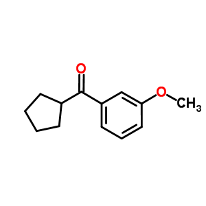 3-甲氧基苯基环戊酮结构式_339549-67-6结构式